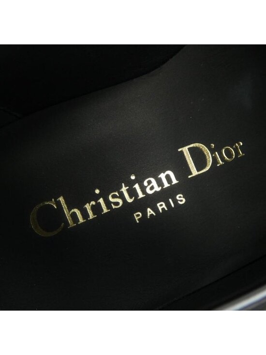 Dior D-academy Loafers Gold Tone Metal Tassel Shoes - Picture 6 of 6